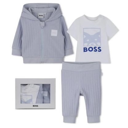 Hugo Boss Cardigan , Trouser and T-shirt Set J53057