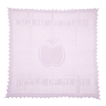 G.H. Hurt & Son  Apple of my Eye Baby Shawl - Lilac