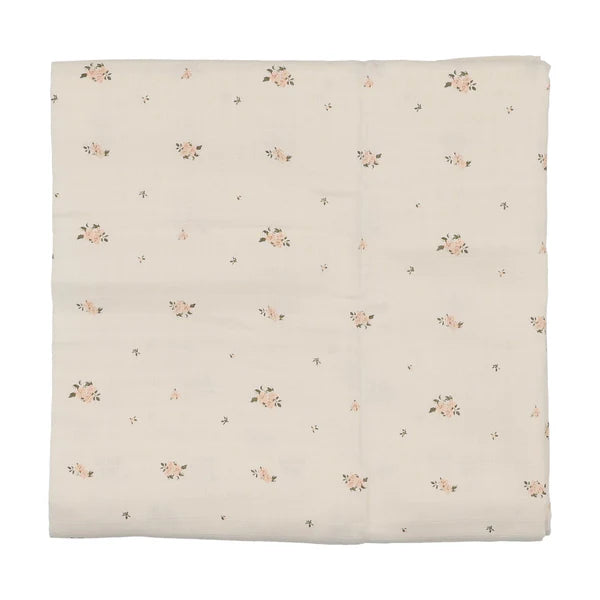 Lillete Rosebud Bassinet Sheet