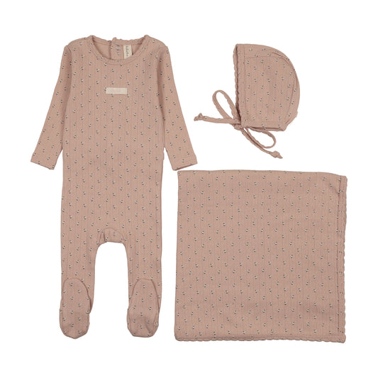 Lillete Floret Print Layette Set