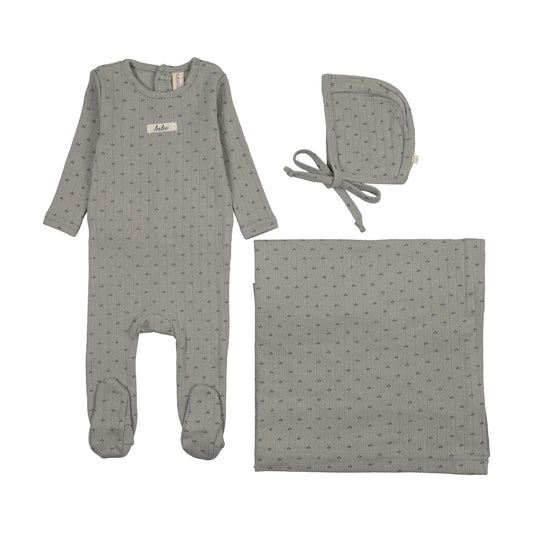 Lillete Floret Print Layette Set