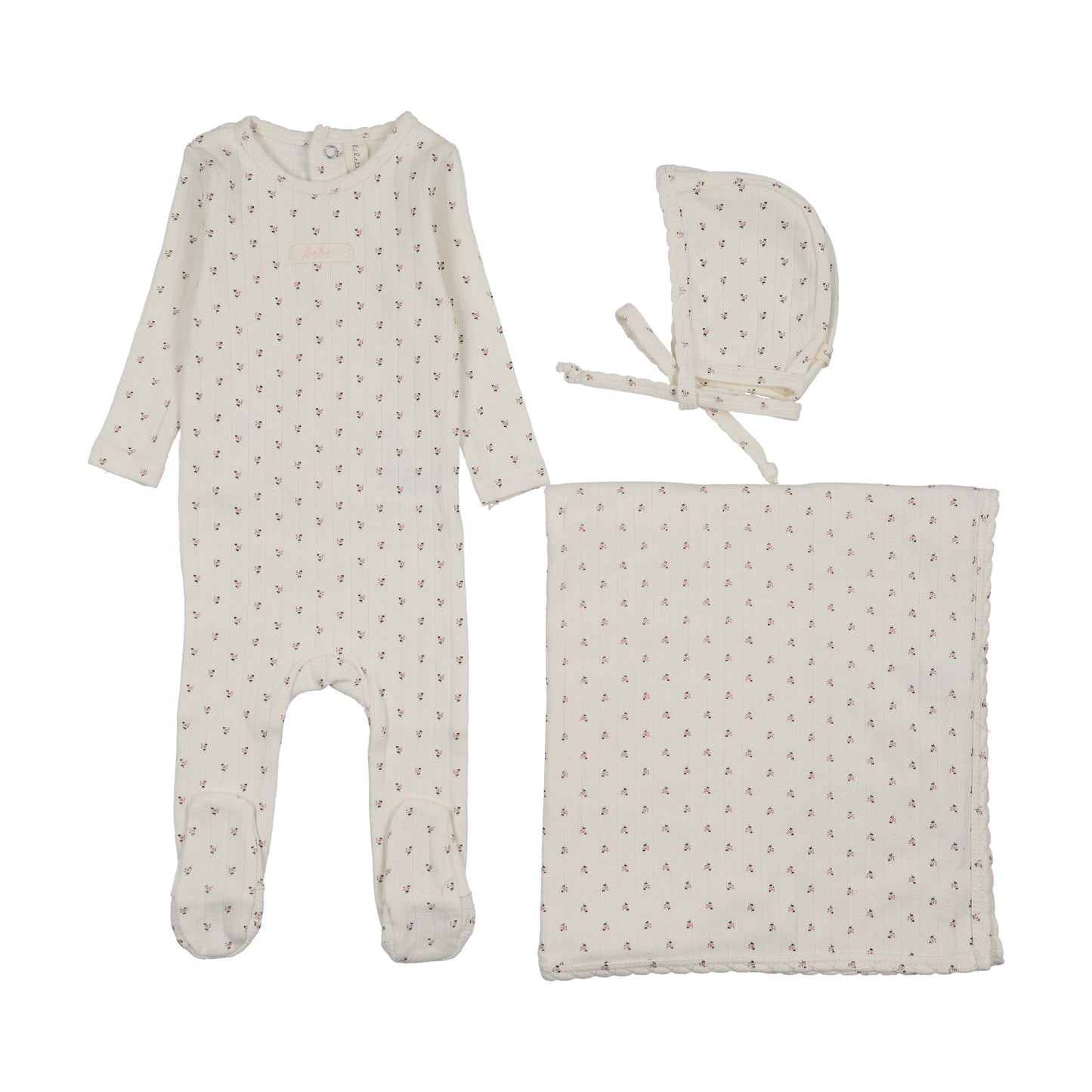 Lillete Floret Print Layette Set