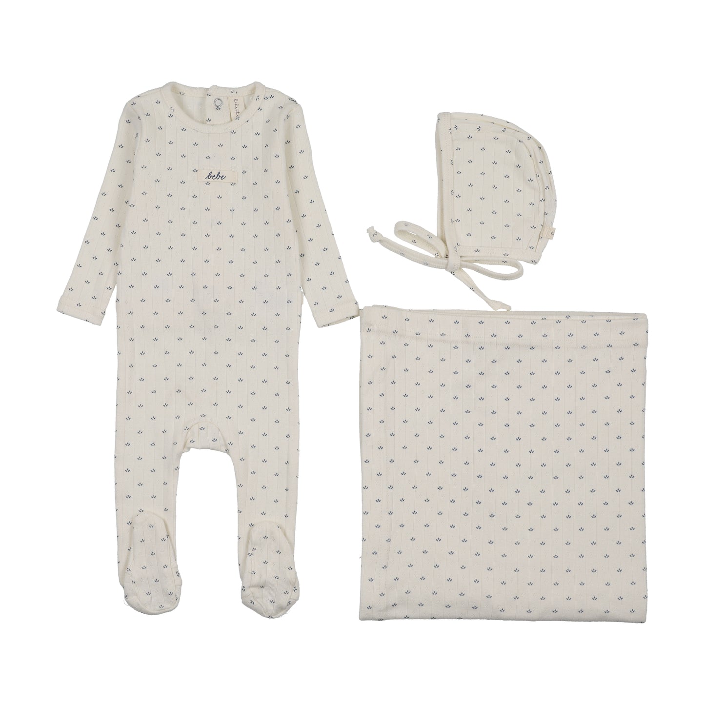 Lillete Floret Print Layette Set