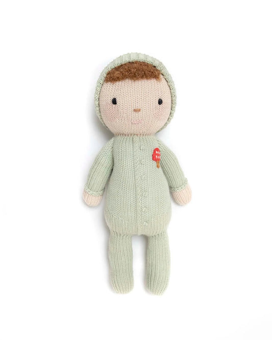 Tuntun Baby Liam doll 11" light green