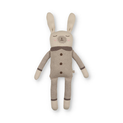Boys Large Knitted Doll - Oatmeal