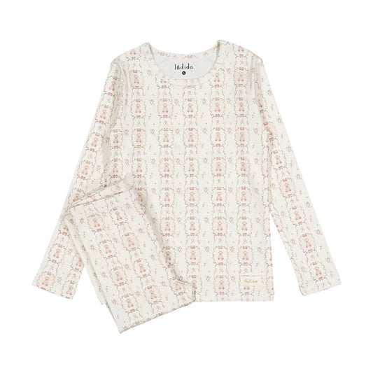 Mauve Teddy Pajamas