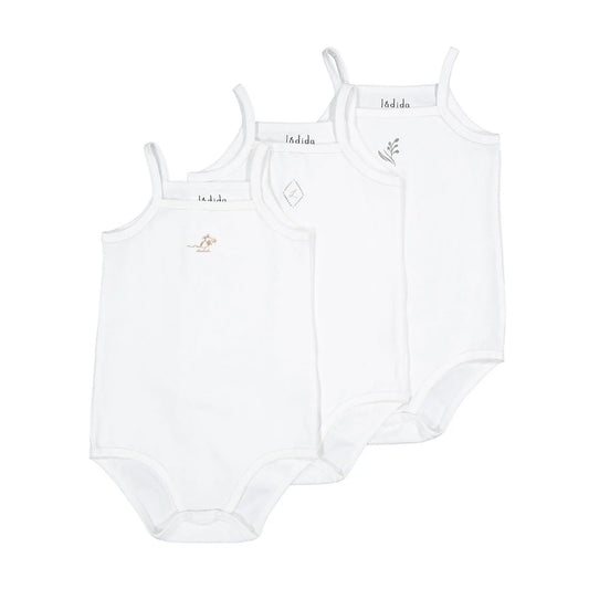 Set of 3 Cotton Onesie