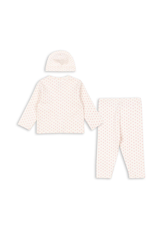 BELLO NEWBORN SET - PUNTO ROSA