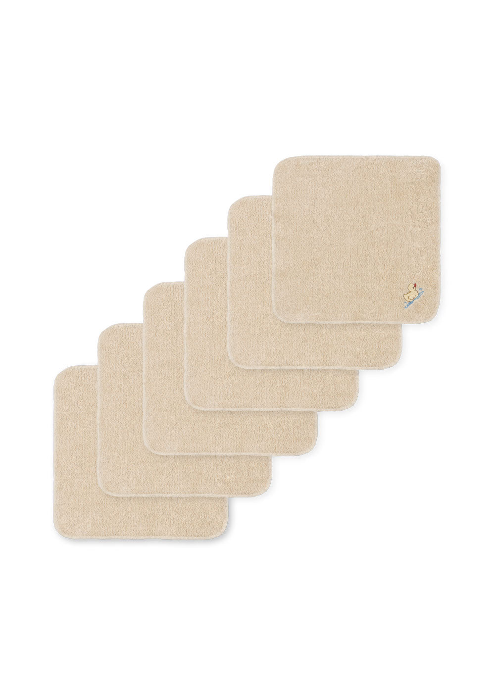 FIGO 6 PACK TERRY CLOTH - ANTIQUE WHITE