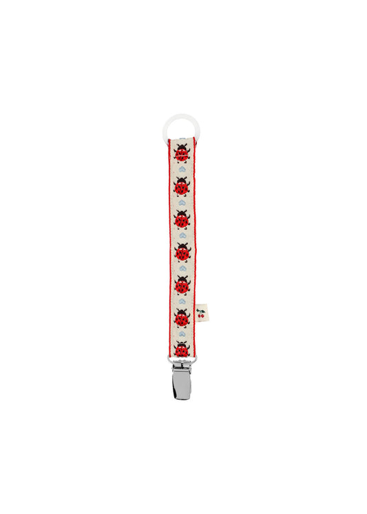 Konges Pacifier Strap Vintage Ladybug