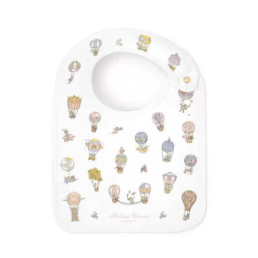 Atelier Choux Satin Bib - Pastel Circus