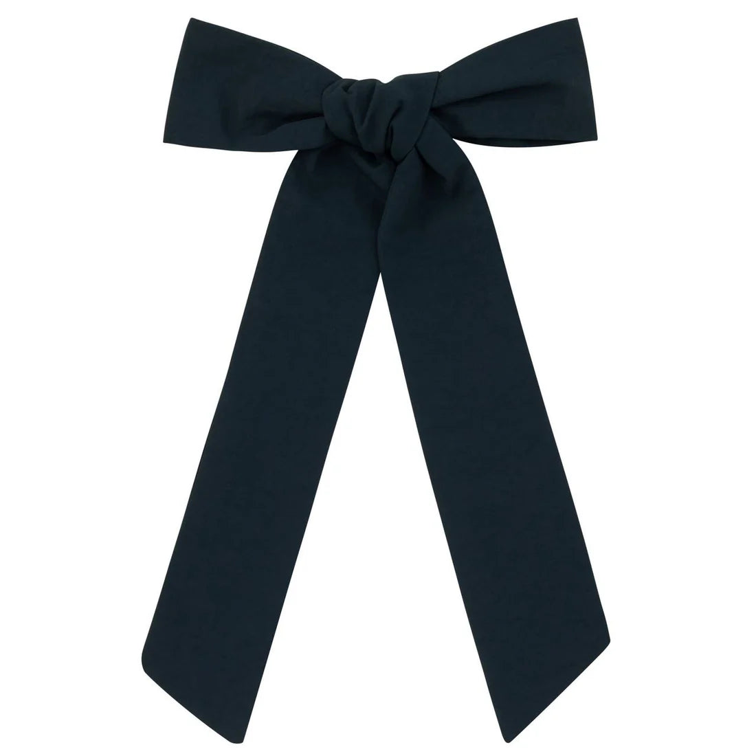 Le enfant Taffetta oversized bows - Navy
