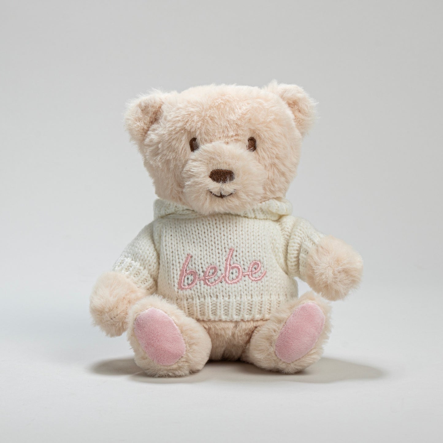 Teddy Bear with Hooded Sweater - Pink