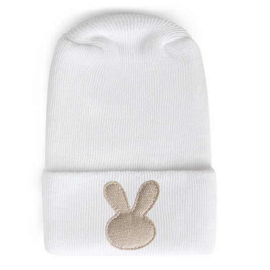 Adora Hospital Hat - Linen Saddle Bunny