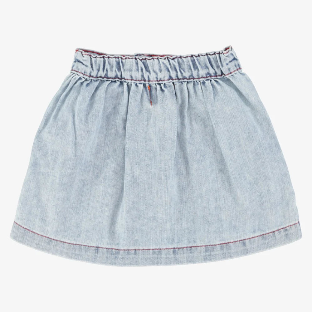 Denim Knee Length skirt