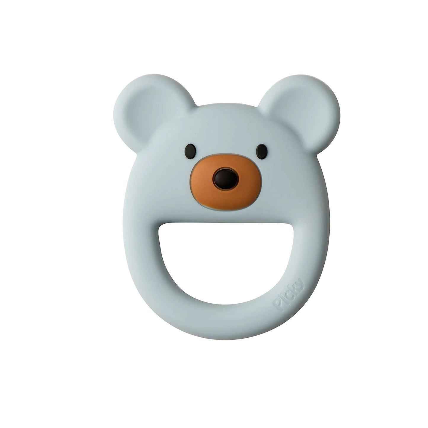 Silicone Teddy Teether - beautiful blue