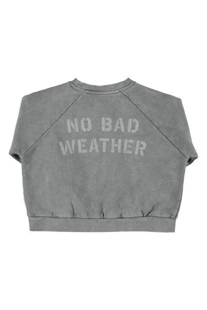 Sweatshirt (FLP2606.b) - Grey W/ Sun And Cloud Print