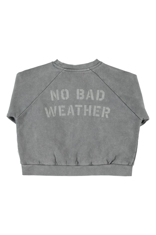 Sweatshirt (FLP2606.b) - Grey W/ Sun And Cloud Print