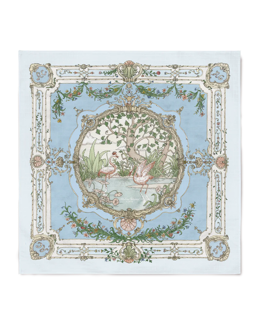 Atelier Choux  Carré - Tapestry Brilliant Blue
