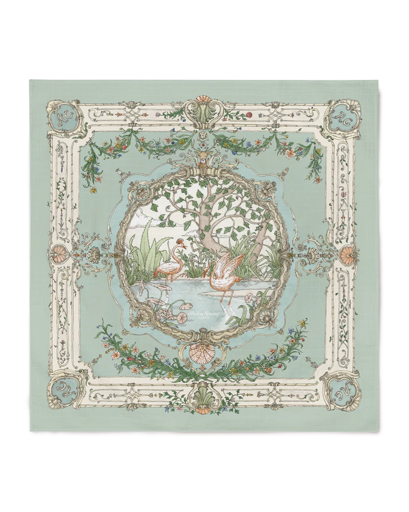 Atelier Choux  Carré - Tapestry Olive Green